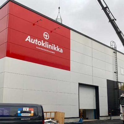 Autoklinikka Ylöjärvi IV-asennus