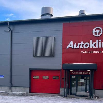 Autoklinikka Lahti, uudet toimitilat.