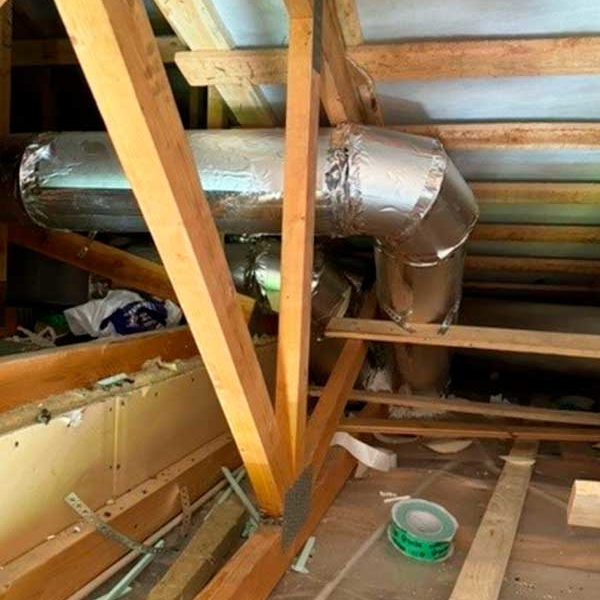 Betterpipe ilmanvaihtokanavien asennus.